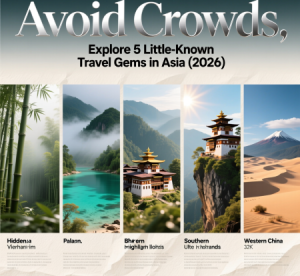 Skip the Crowds Discover 5 Underrated Travel Gems in Asia 2026